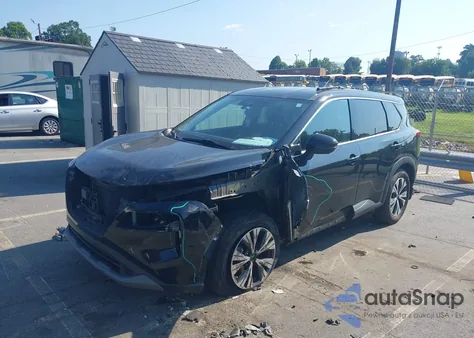 2021 Nissan Rogue Sv Fwd from USA, damaged, VIN 5N1AT3BA2MC753466